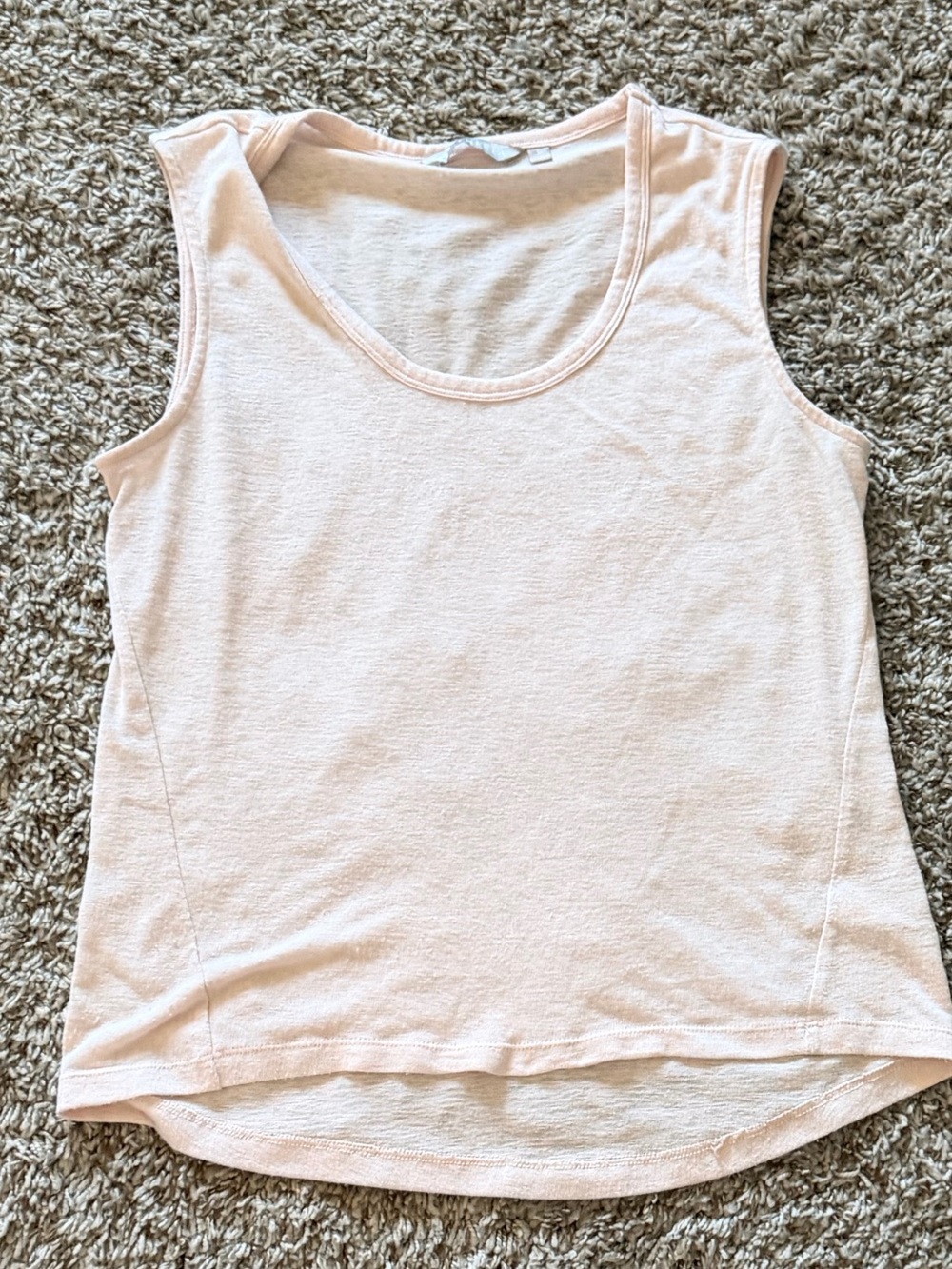 Athleta Pale Blush Scoop Neck Tank - Picture 2 of 5